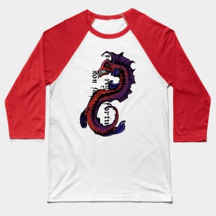 Abyssal fishes with message 2 Baseball T-Shirt